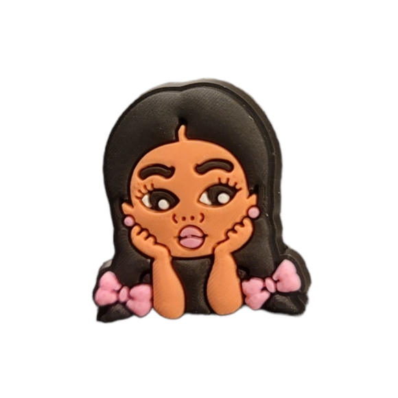 Accessories New Little Black Girl Croc Charm Poshmark